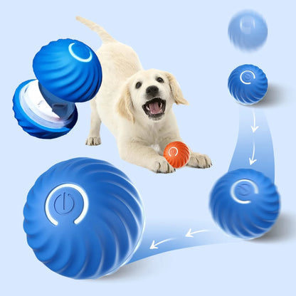 Pet Toy Ball Electric Interactive Game Gravity Sensor Smart Jumping Rolling Ball Automatic Moving Puppy Cat Entertainment Toys