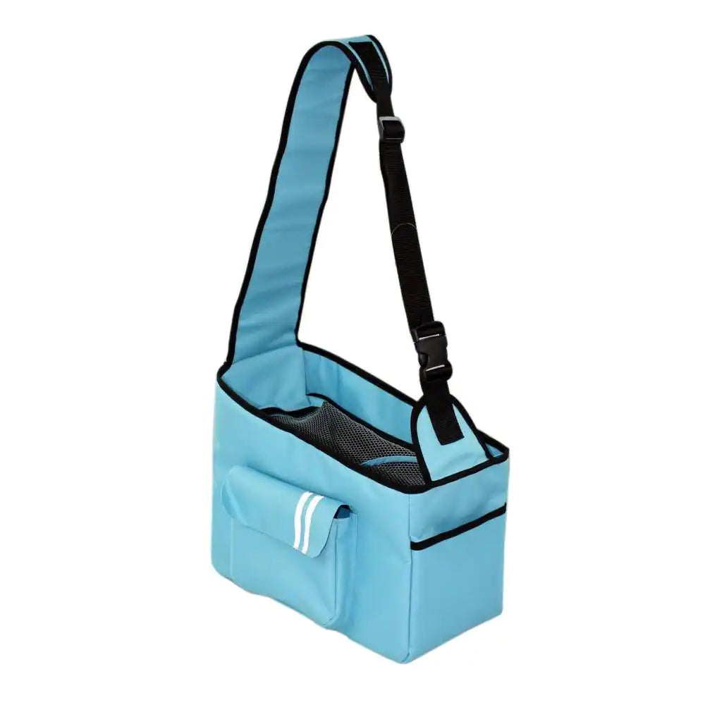 Over-The-Shoulder Summit Blue Hands-Free Pet Carrier - Medium